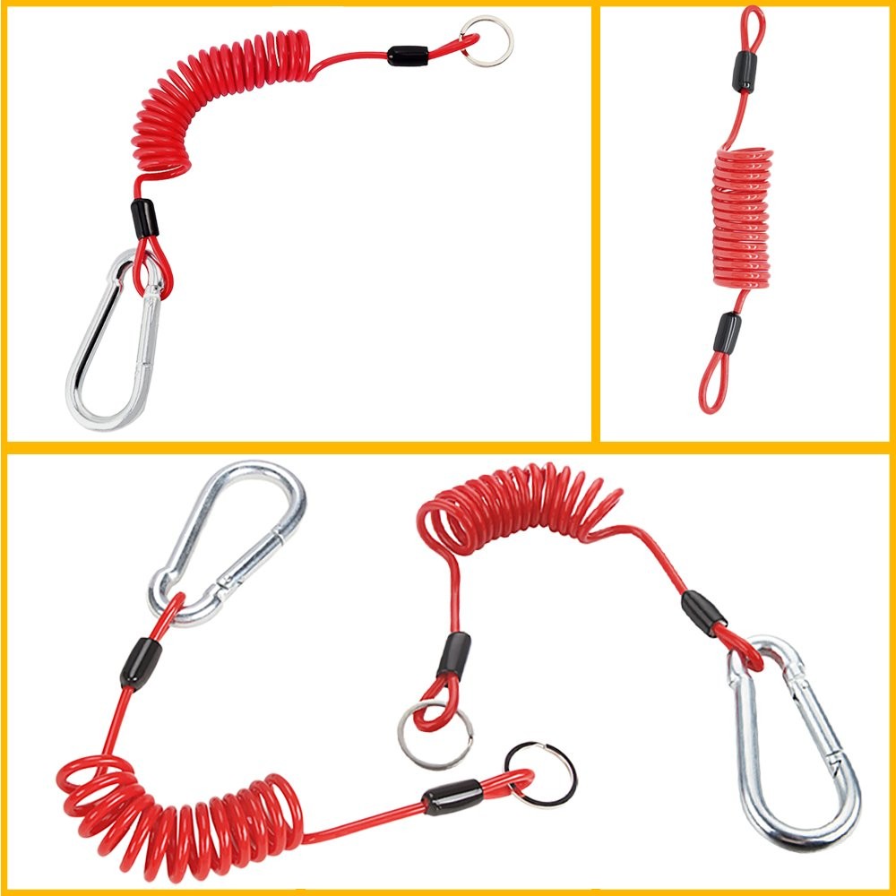 Trailer Breakaway Cable 1Pcs, 6FT Emergency Brake Away, Fit for Trailer RV Boat