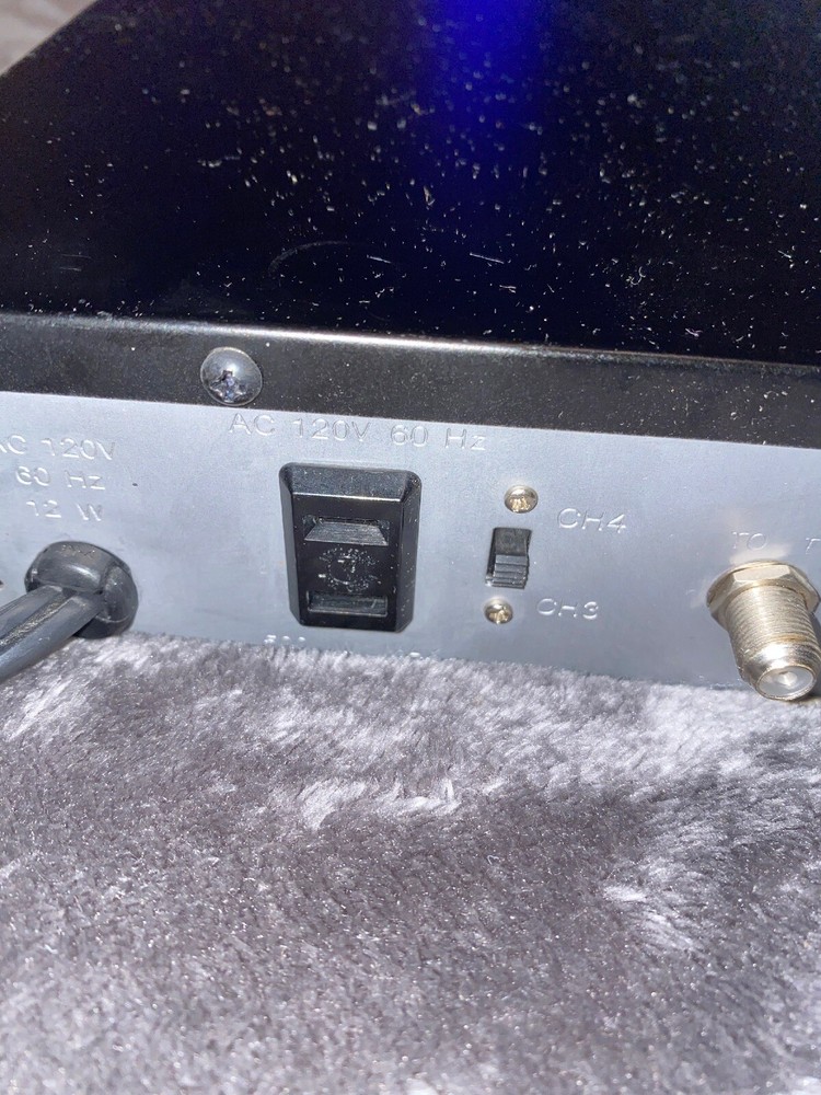 Gemini Cable Converter Tuner AD6000 Channel - 3/4 Switchable Powers Up