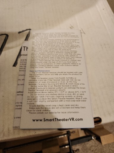 New Smart Theater Virtual Reality Headset For Android & iPhone JGBx35