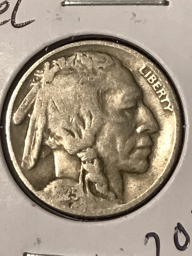 1925 Buffalo Nickel F