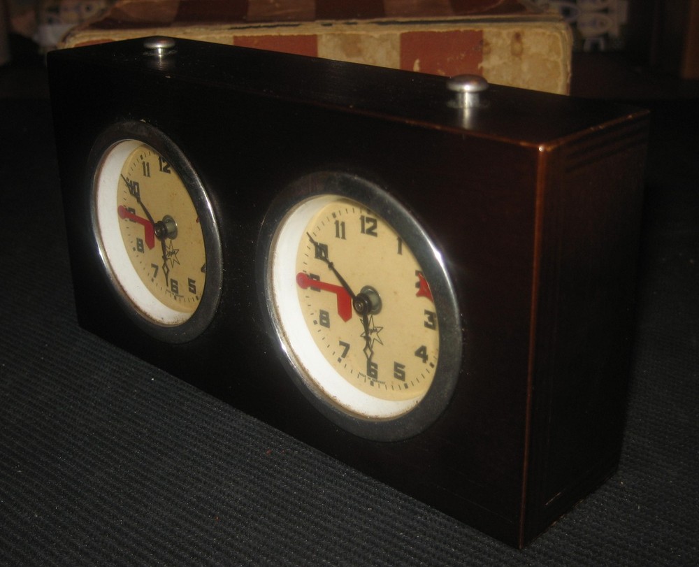 Vintage Alpha German Chess Clock Timer Model # 522