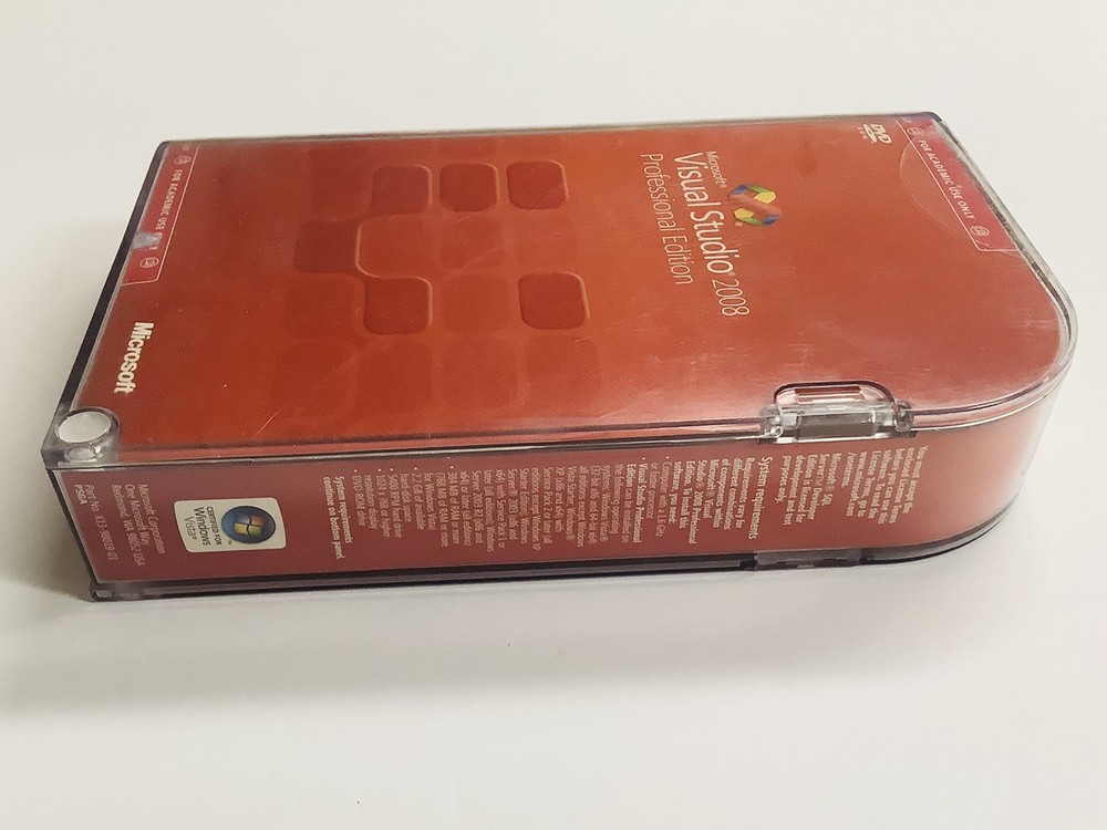 "BRAND NEW" Microsoft Visual Studio 2008 Professional Edition & Academic Version