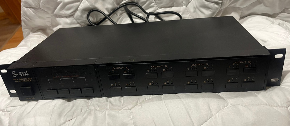 Vidcraft S-4x4 Pro Switcher Matrix