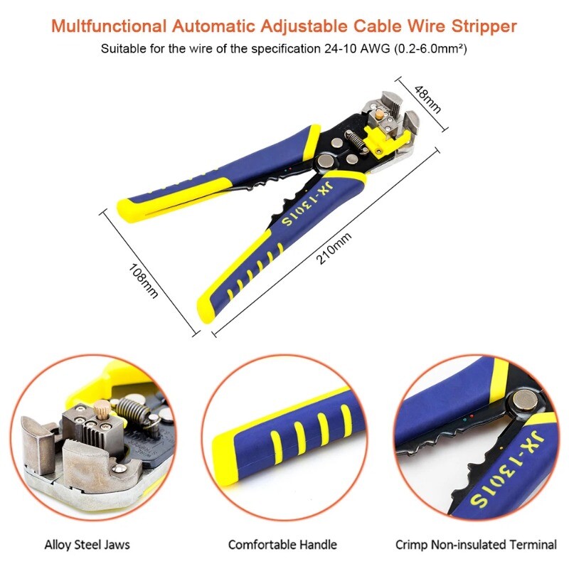 Wire Crimpers Multifunctional Engineering Ratcheting Terminal Crimping