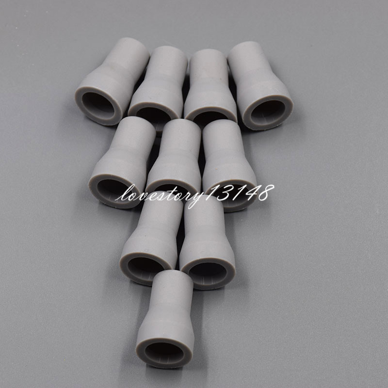 5 Pcs Dental Saliva Ejector Weak Suction Rubber Snap Tip Adapter Replacement