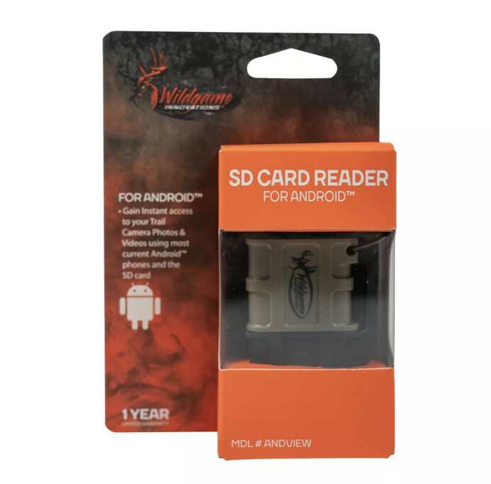 Deer Hunting Instant Trail Cam Access SD Card Reader Wildgame Innovation Android