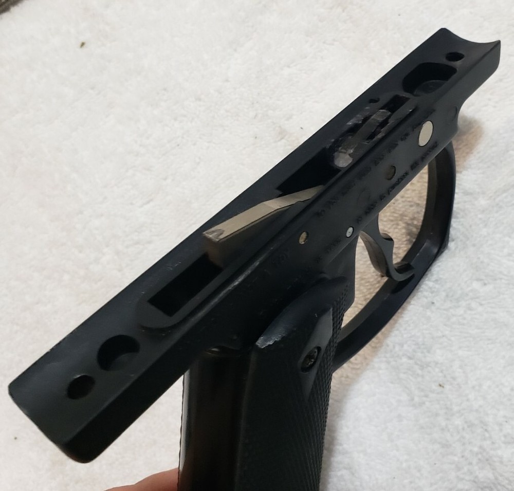 NICE Spyder Compact Deluxe Paintball Gun Black Trigger grip frame and screws