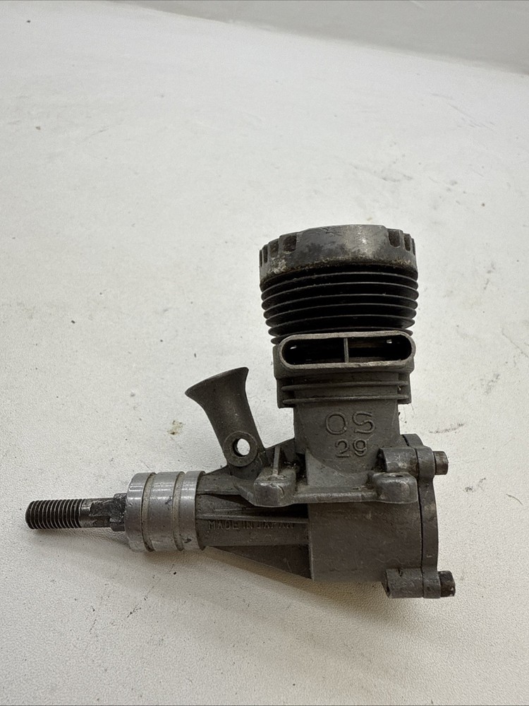 Rare OS Max 29 "Twin Stack" Control Line Model Airplane Engine M8 #2