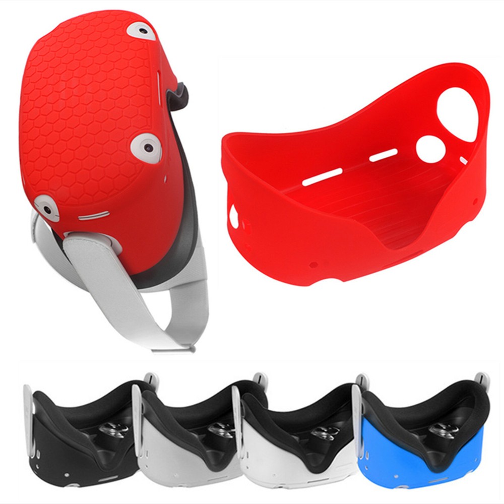 Comfortable Silicone Sleeve Protective Case Skin Cover Shell for   Quest 2