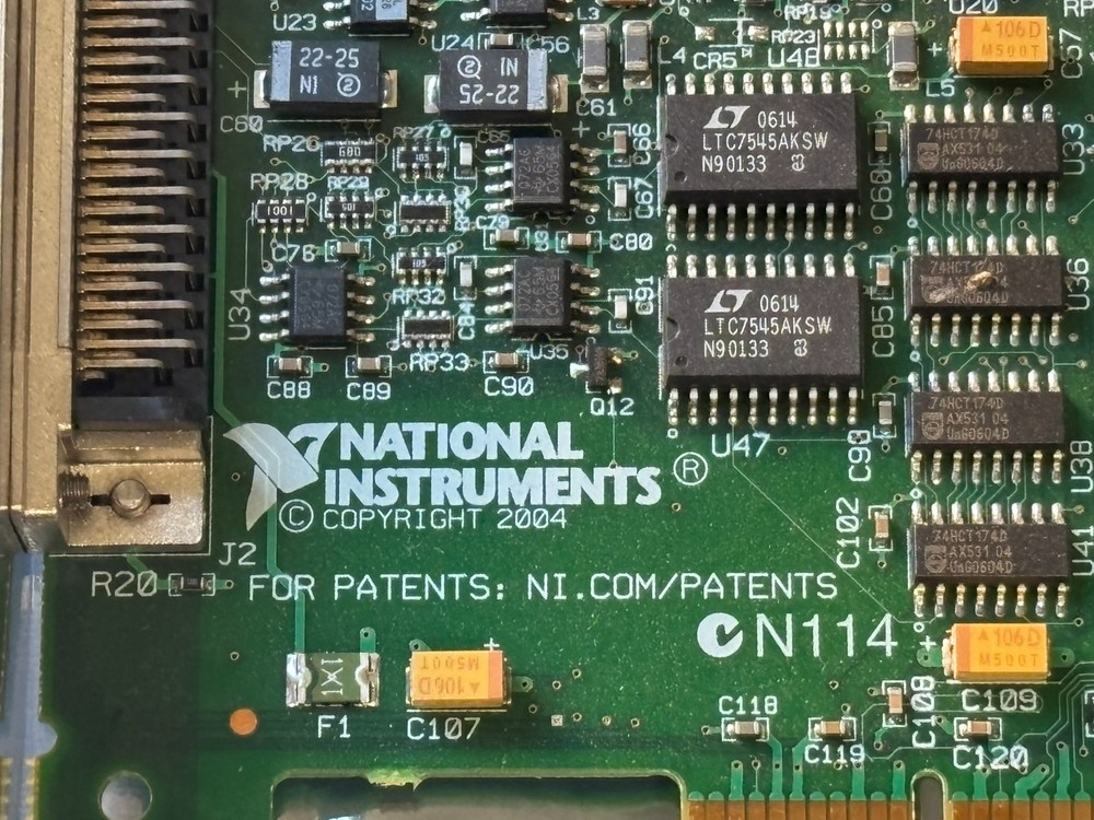 NATIONAL INSTRUMENTS PCI-6024E MULTIFUNCTION DAQ CARD