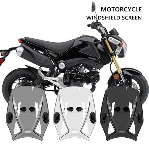 Suitable for motorcycle accessories windshield windshield universal black