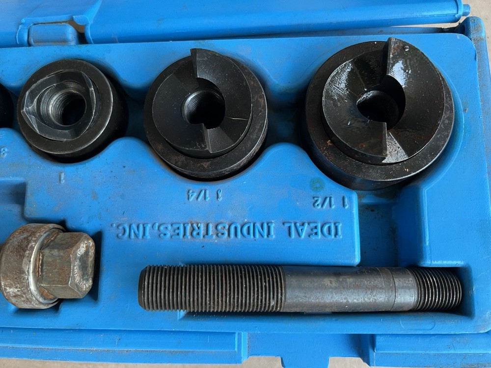 Ideal Hydraulic KO Punch Set