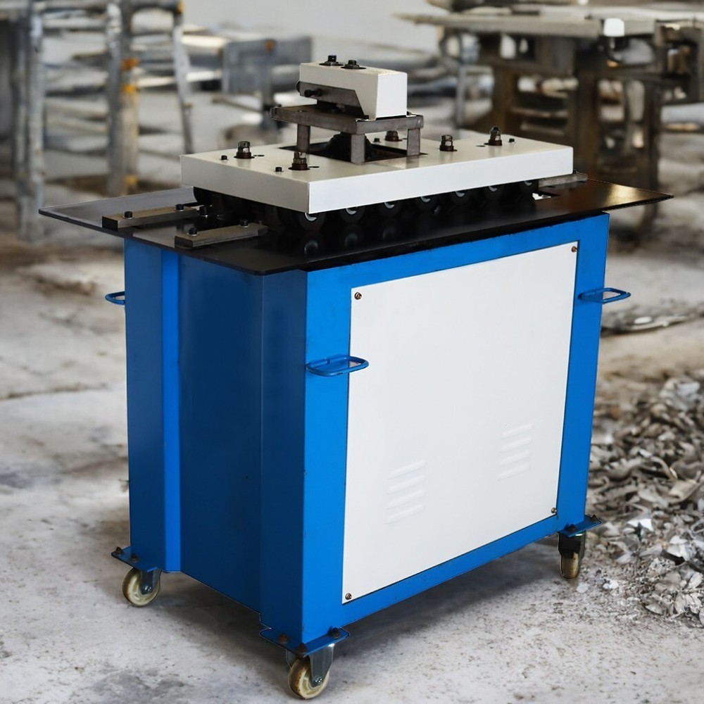 220V Seam Lock Forming Machine Edge Biting Machine Air Duct Undercut Machine