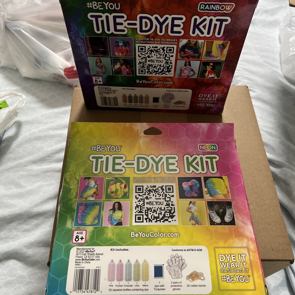 #Be You Tie-Dye Kits (2 Boxes)