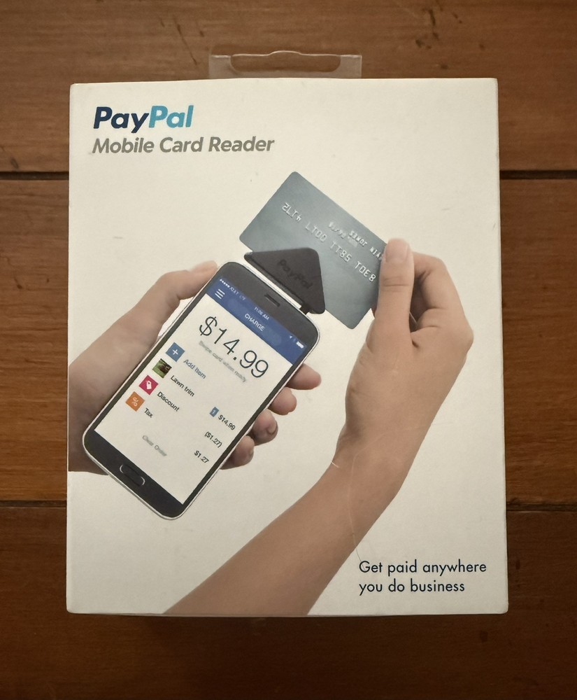 New Open Box PayPal Mobile Card Reader Swiper For iPhone and Android