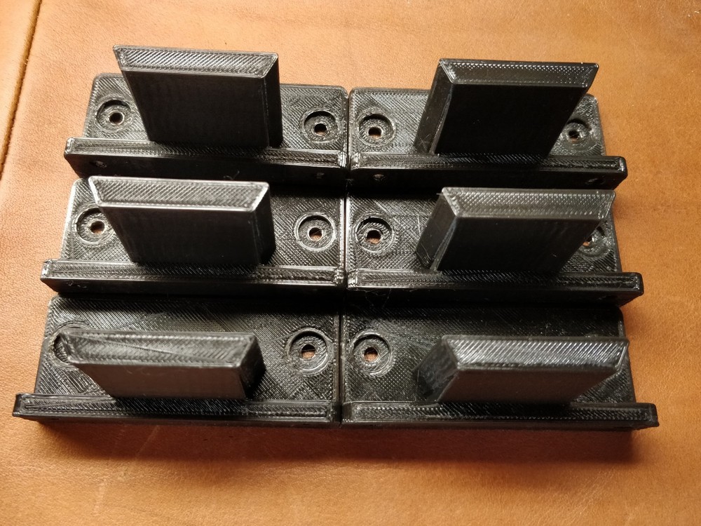 Organizer for AXA series Lathe Quick Change Tool Holders x6 pack -Black