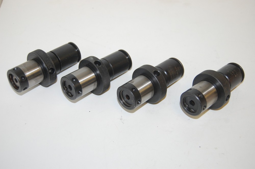 (4) Smith Tool 52-204-0 NTLA-ANSI Solid Direct Drive Coolant Thru Tap Adapter