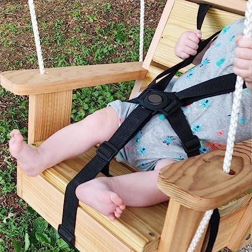 Adjustable 5-Point Safety Belt for Strollers & High Chairs - Easy Installation
