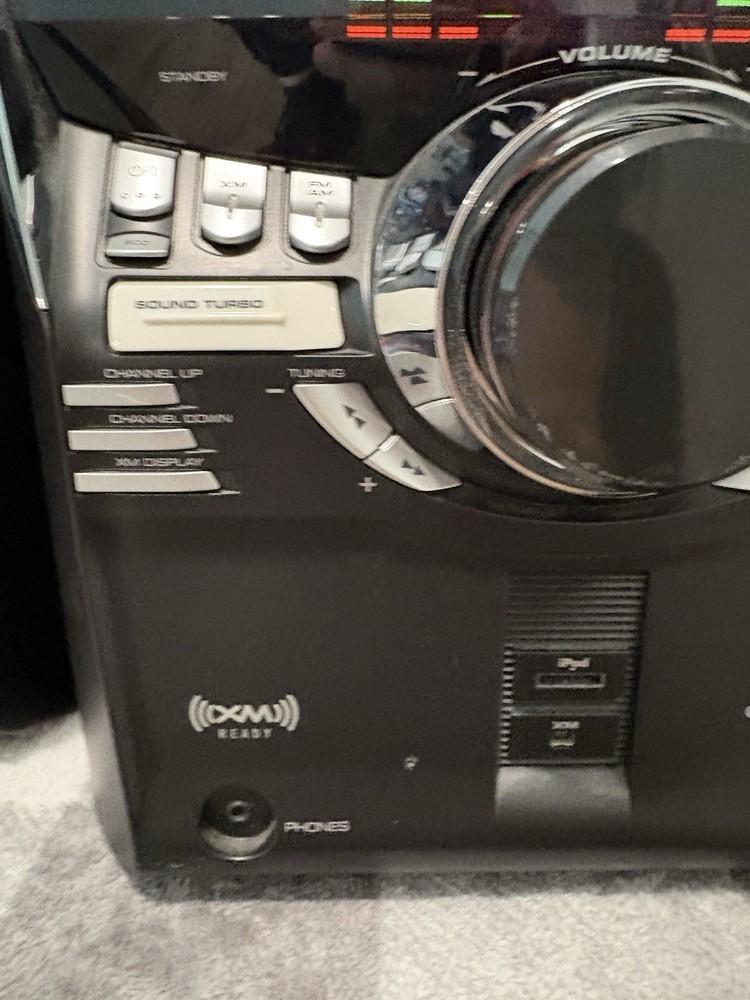 JVC MX-KC58 400W 3CD Compact Component System Black (NO REMOTE)