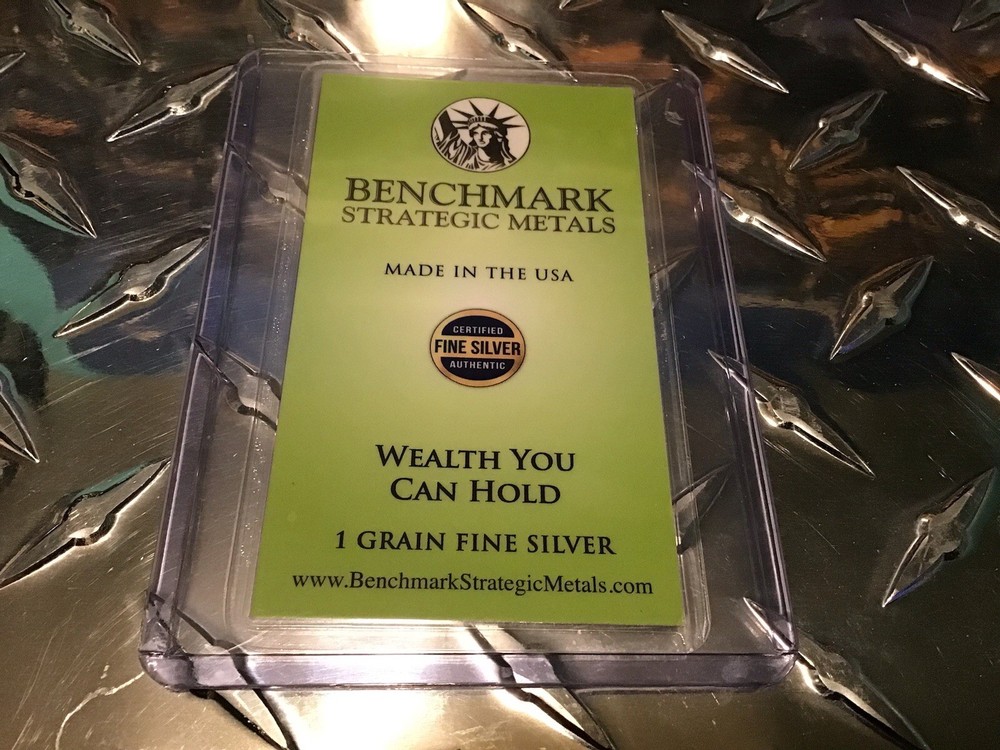 Silver 1 Grain Fine Benchmark Strategic Metals
