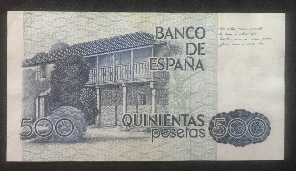 Spain 5000 Pesetas #157 Unc 1979
