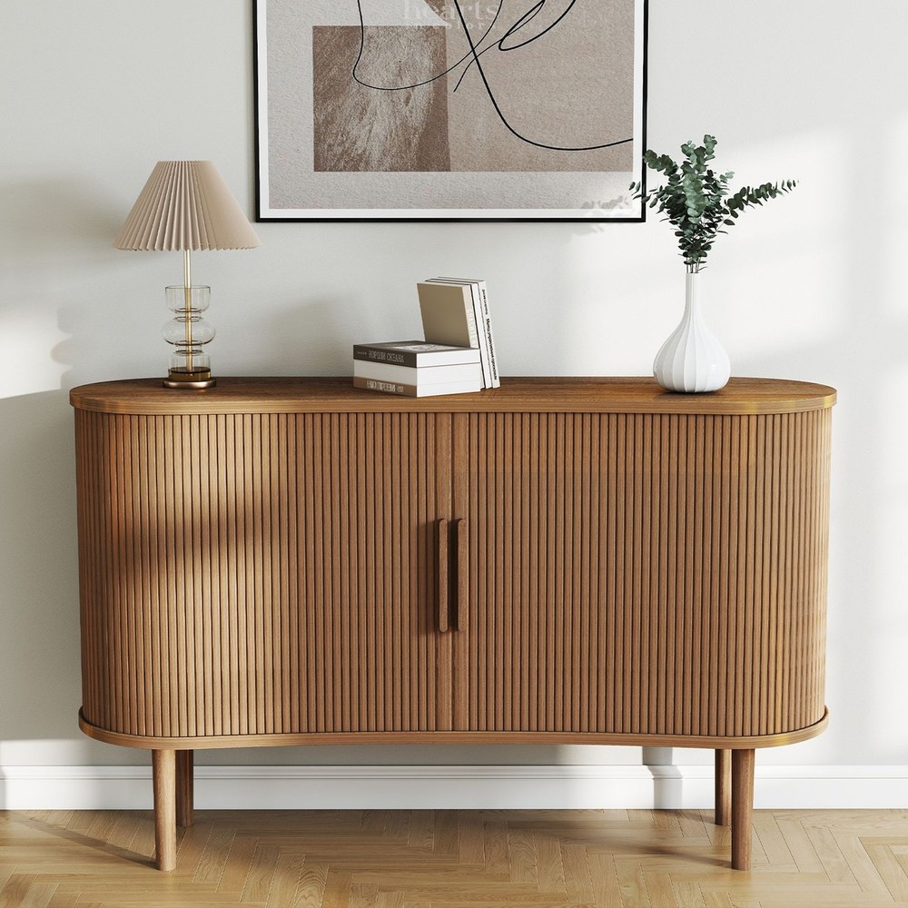 1.4M Long Modern Sideboard With Doors For Kitchen Storage TNBI