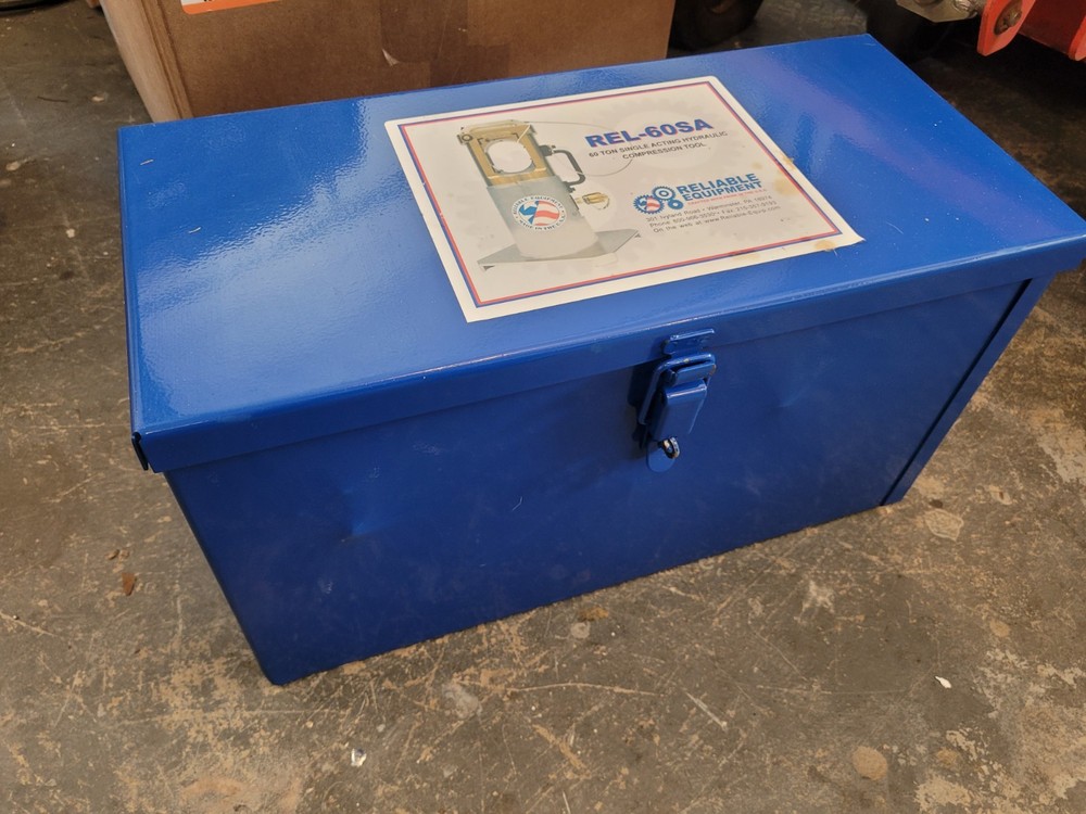 RELIABLE 60 TON CRIMPER, REL-60SA, NEW OPEN BOX
