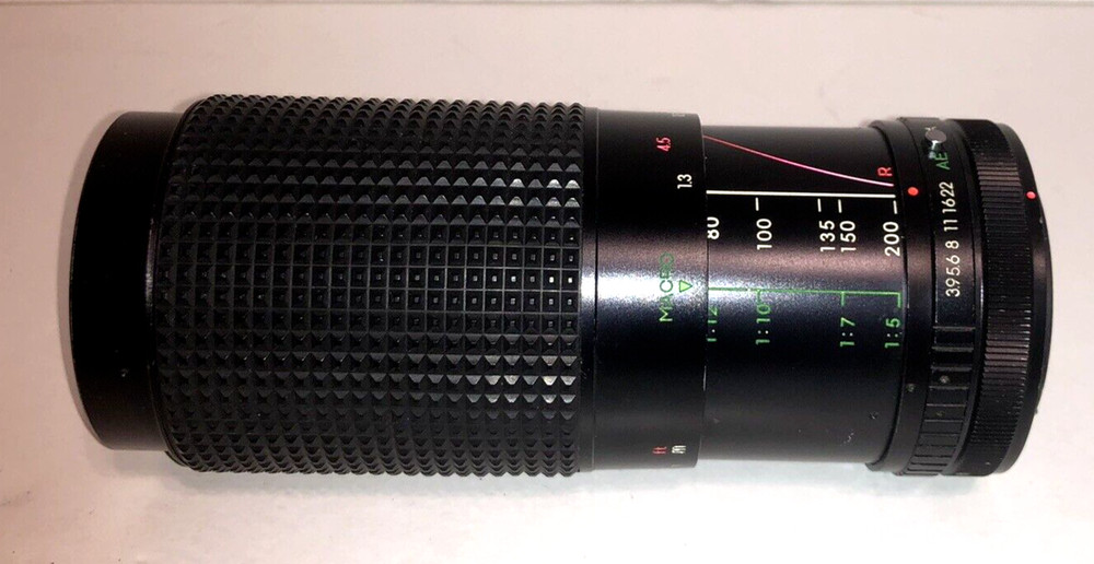 Quantaray 80-200mm - Zoom Lens - Parts