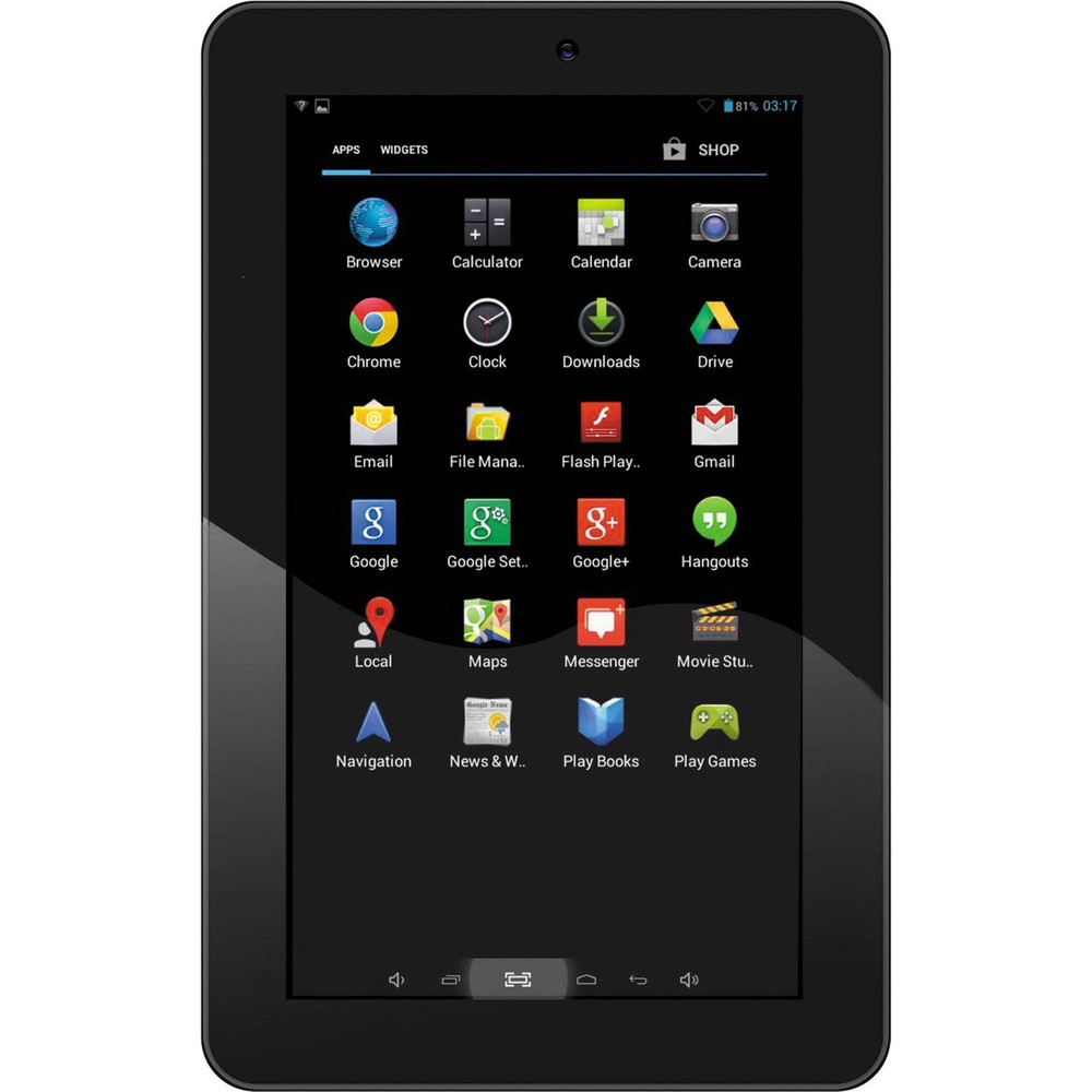 Impecca INTELLECT  4GB, Wi-Fi, 7in. Android 4.2.2 - Black