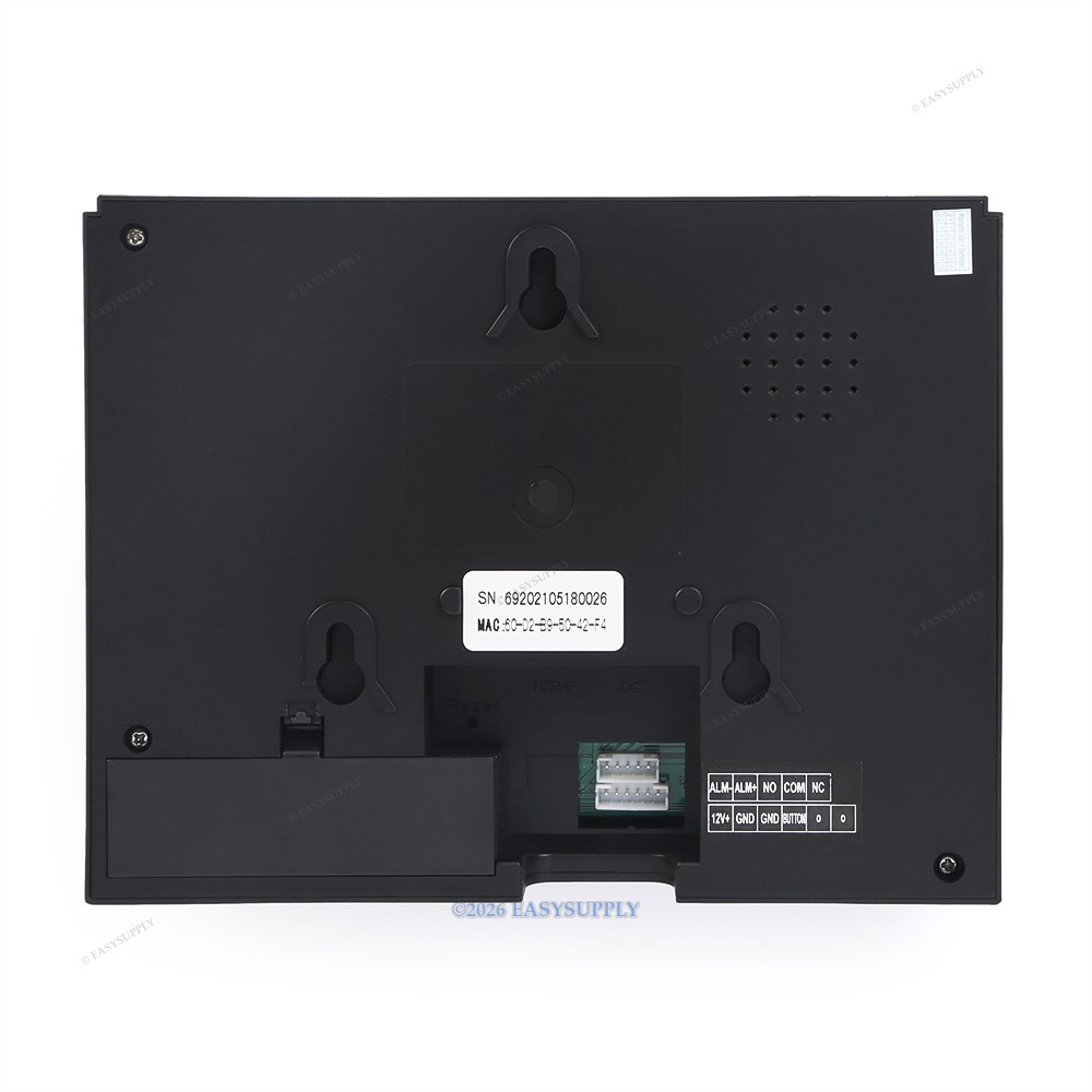 HOMSECUR Support Remote Access WiFi Time Clock & Access Control +50 RFID Cards