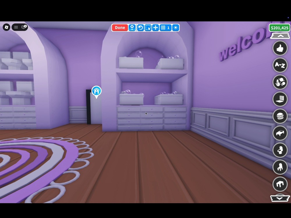 adopt me purple grinding house 💜👾🏡