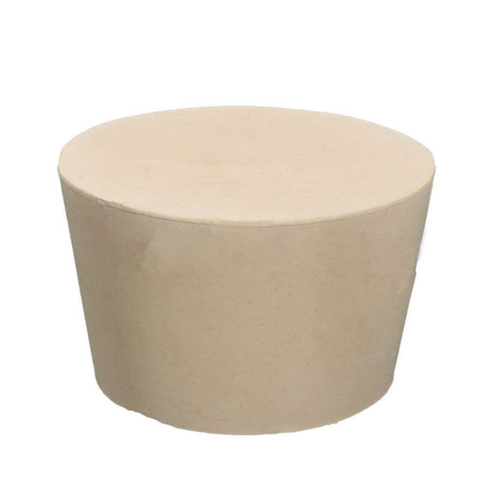 Rubber Stopper Bungs Laboratory Solid Hole Stop Push-In Sealing Plug