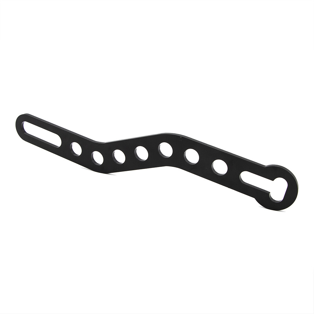 Universal Retro Motorcycle Front Exhaust Pipe Connecting Bracket Fixing Frame