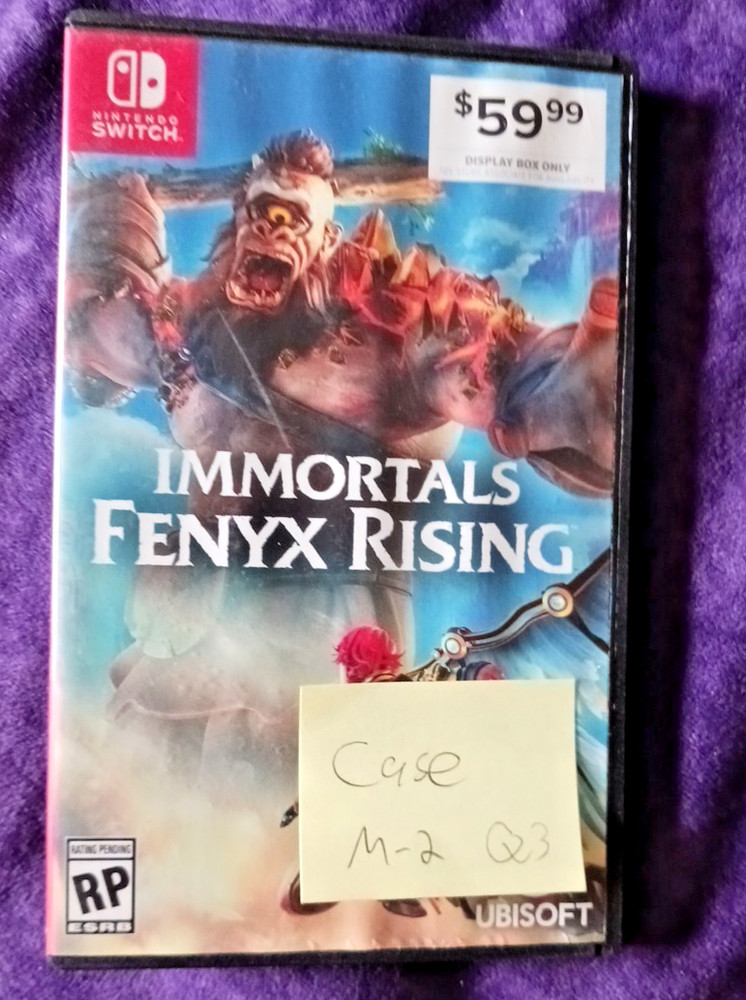 Immortal Phoenix Rising Case Switch, Just Case No Game.