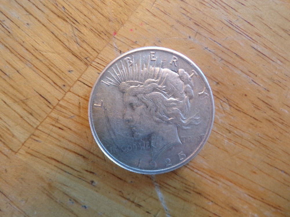1925 Peace Dollar 90% Silver, fine