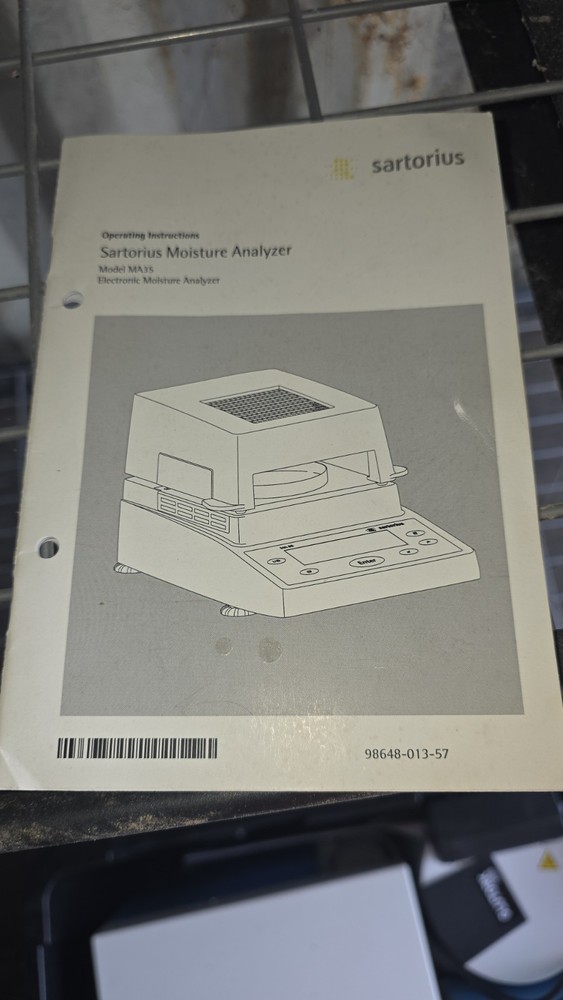 Sartorius Moisture Analyzer