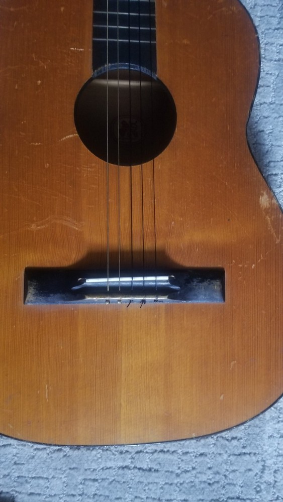 Vintage Lignatone Acoustic Guitar *Missing One String