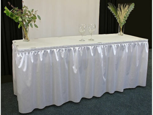 21' Table Skirt, Polyester Fabric, 18 Colors