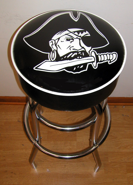 Pirate Ship Flag Bar Stool Stools