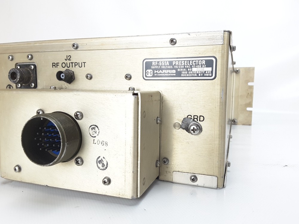 HARRIS RF 551A PRESELECTOR/POSTSELECTOR FOR RF 590 AND OTHERS