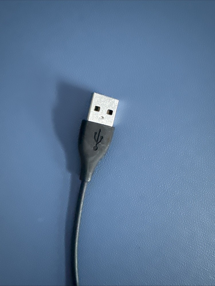 Fitbit Flex Charging Cable Cradle OEM Original USB Charger (Black)