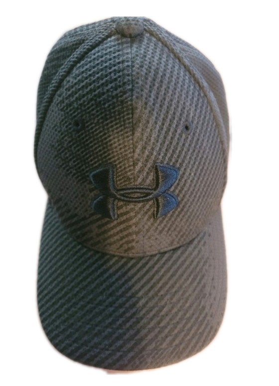 Under Armour Boys Gray Baseball Cap Fitted One Size