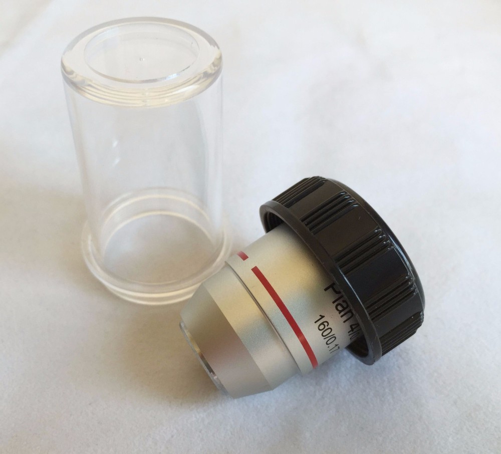 Biological Microscope 195 4x Plan Achromatic Objective lens