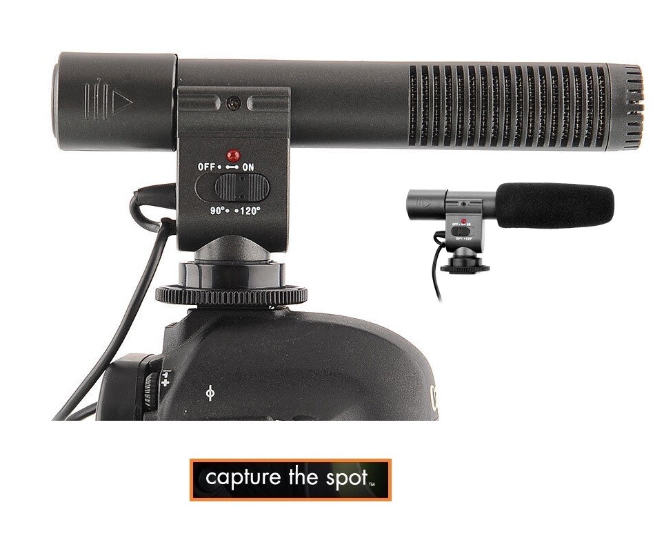 Mini Professional Condenser Microphone For Nikon D7500 D500