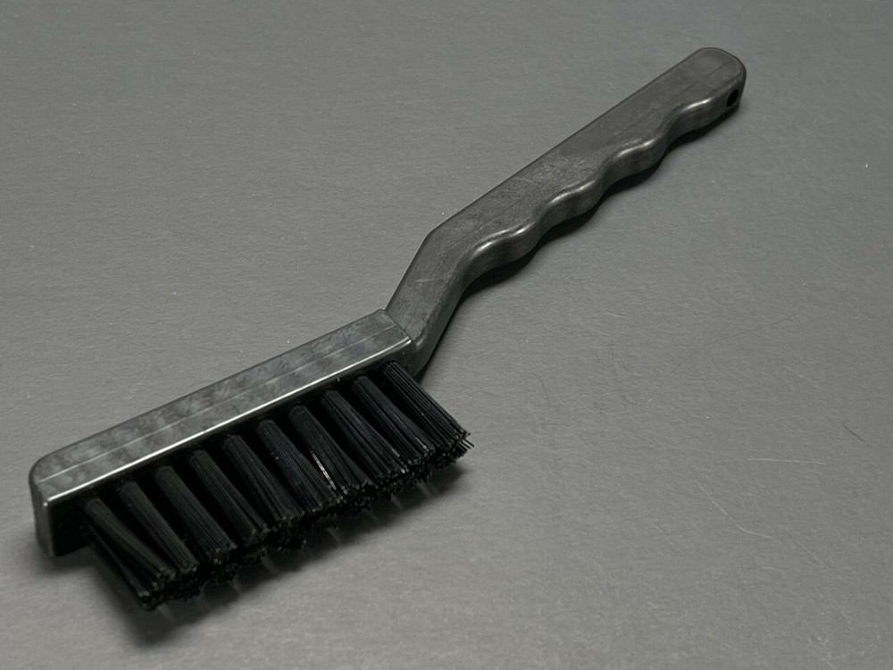 2Pcs Black Handle computer PCB Rework ESD Anti Static Brush Cleaning Tool