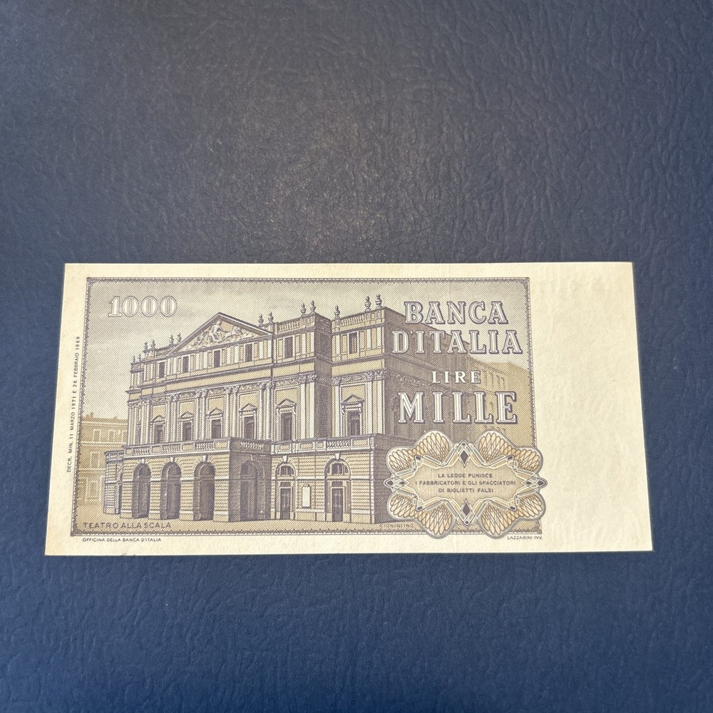 Italy -1000 LIRE-1971