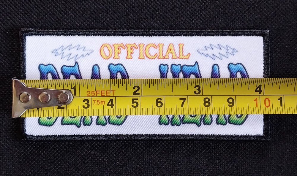 LICENSED ~ GRATEFUL DEAD ~ Official Dead Head ~ Sew On Band PATCH