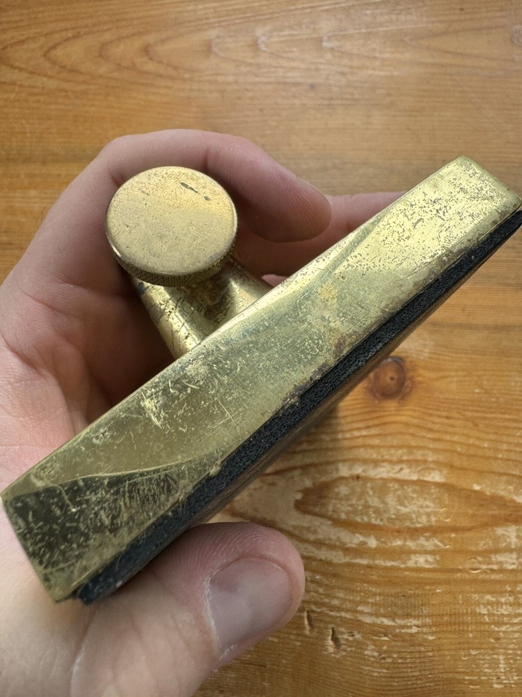 HMH API Fly Tying Vise W/ Brass Base ( J. Weaver & Son ) Engraved