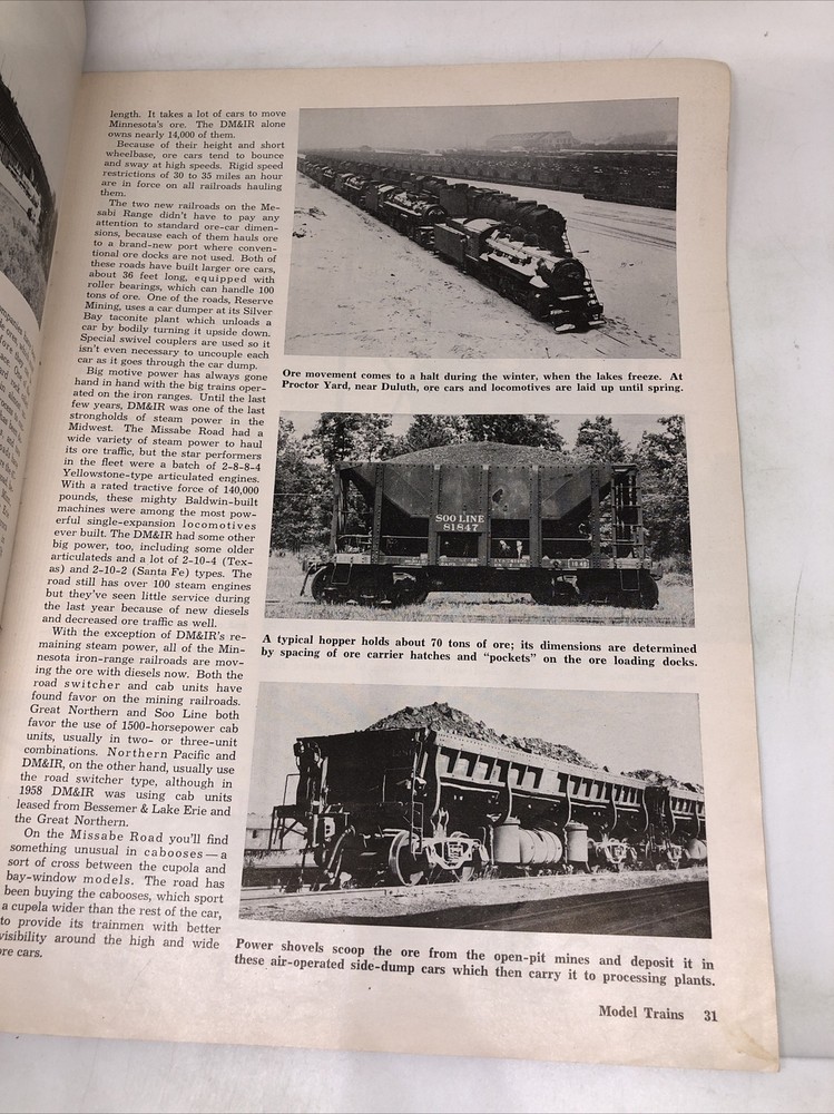 Model Trains Magazine Spring, 1959