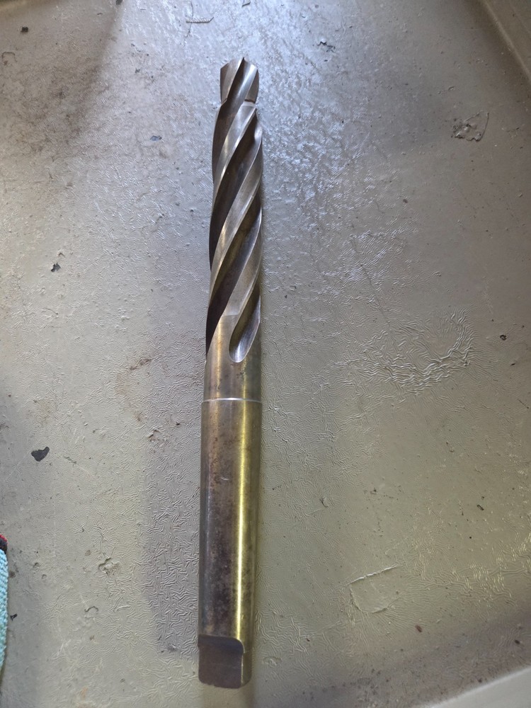DRILL BIT LATHE DRILL. MORSE TAPER. HS MACHINIST DRILL